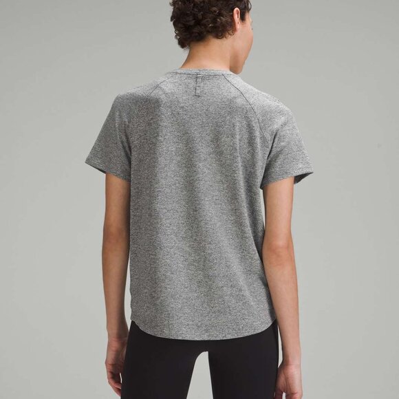 Lululemon License to Train Classic-Fit T-Shirt Heathered Black 8 - Picture 4 of 8